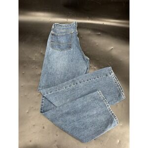 Wrangler Jeans Men 31x30 Blue Denim Straight Leg